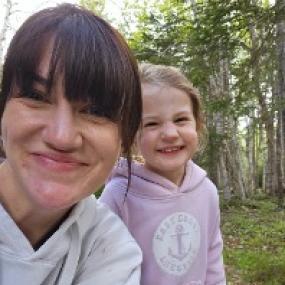 Kelsey and her daughter